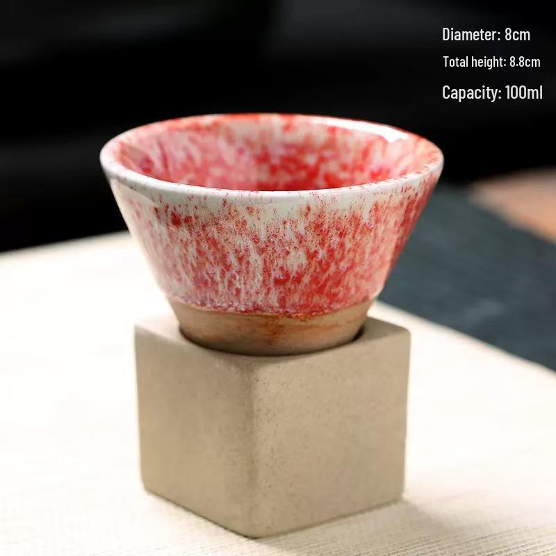 Japanese Retro Ceramic Latte Art Mug
