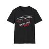 Skyline R34 GT-R T-Shirt – Black & Red JDM Car Graphic for Tuners & Fans