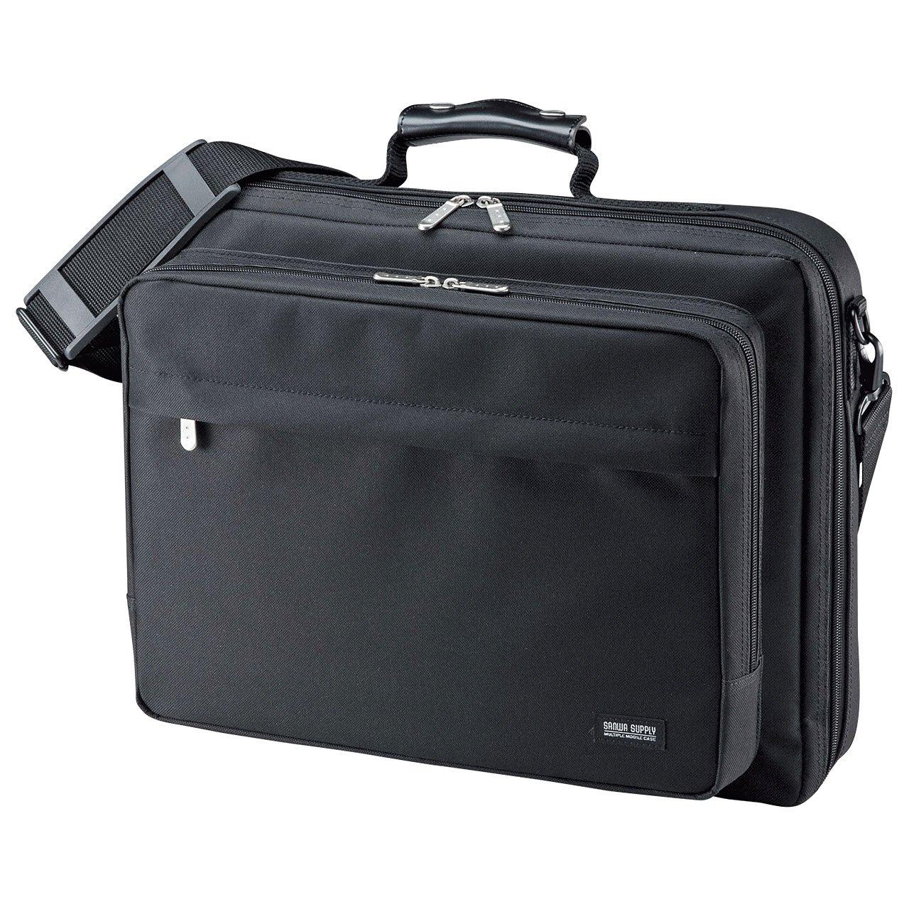 

Сумка для переноски ПК Sanwa Supply, совместимая с шириной 15,6 дюйма, BAG-U54BK2