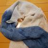 Used Indigo Gauze Stole