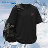 Jeanswest Men's Ice Silk Breathable Quick-Dry Mesh T-Shirt