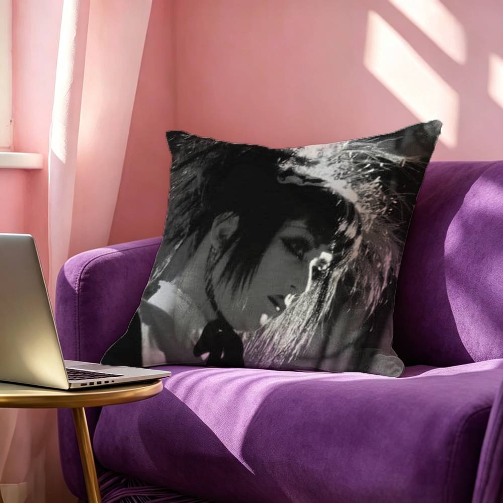 MALICE MIZER Square DoubleSided printed Pillow Case Bedroom Bedside Pillow Sofa Cushion Cover
