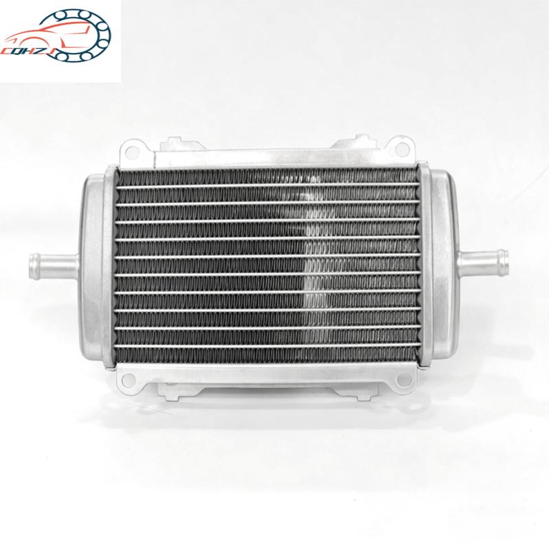 CQHZJ Motorcycle Aluminium Engine Radiator Cooler Cooling Water Tank For VESPA GTS300 Engine Accessories Motocross