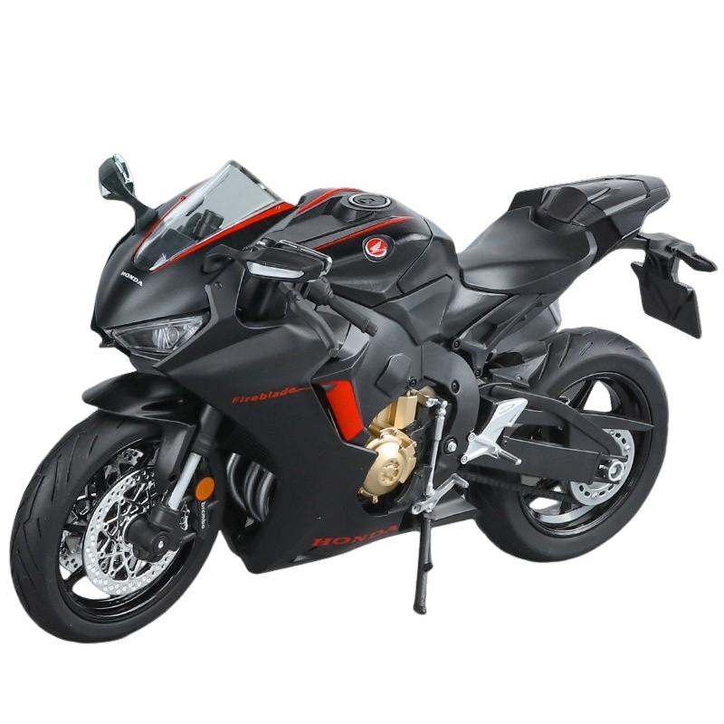 

Масштаб 1/9 Honda HRC CBR1000RR Fire Blade Сплав Гоночный Мотоцикл Литой Металл Уличный Спортивный Мотоцикл Модель со Светом Детская Игрушка Подарок чёрный