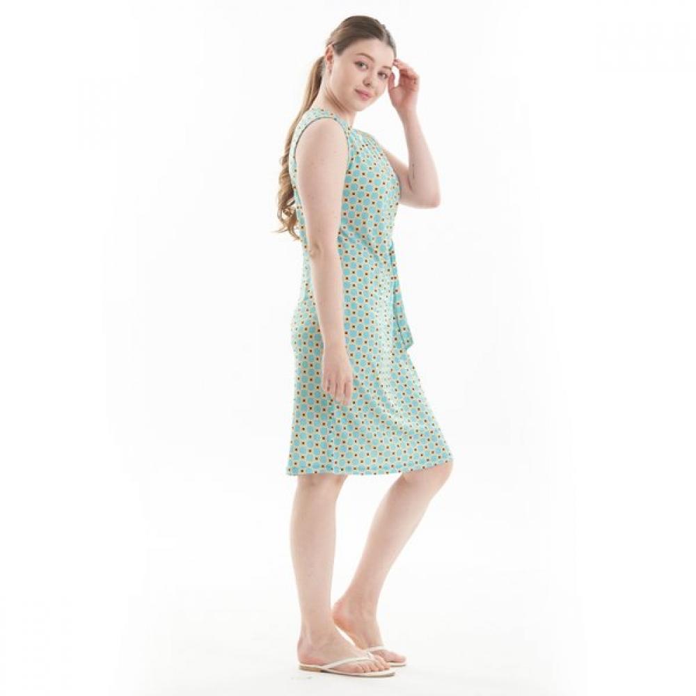 Lipbbam Creora Nelly Jersey Tie Sleeve Dress Ldm55ph01