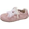 Fashion Fashion Sweet Bow Flat Casual Shoes 2025 Spring Ballet Style Fairy Fashion Shoes