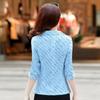 Spring and Summer Fashion Commuting Simple Slim Fit Stripe Patch Pocket Versatile  Women's Blazer