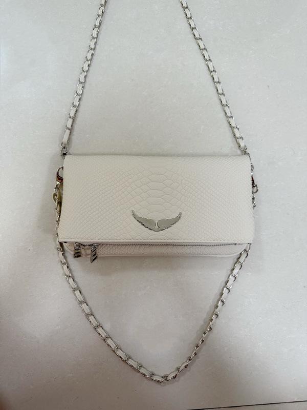 Francuska Klasyczna Mała Kwadratowa Torebka ze Skóry Naturalnej - Wszechstronna Torebka na Ramię/Listonoszka z Skrzydłami - Moda Europejska i Amerykańska