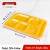 Melamine Divided Cafeteria Tray