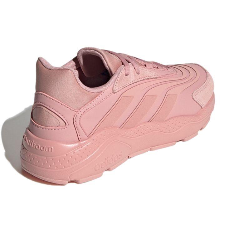 Adidas Neo Crazychaos 2.0 Leather Fabric Sports Retro Durable Non-Slip Shock Absorption Low-Top Lifestyle Casual Shoes Women Sneaker Pink GZ0985