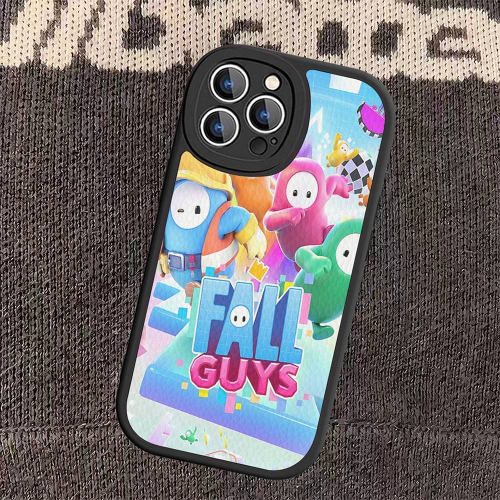 F-Fall G-Guys Party Game Phone Case Hard Leather For IPhone 14 13 16 Mini 15 14 11 12 Pro Max Plus Fundas
