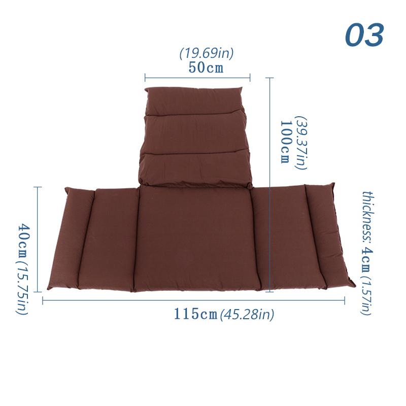Wheelchair Cushion Thicken Soft Warm Resistant Wheelchair Seat Pad Wheelchair Backrest Cushion Accessories