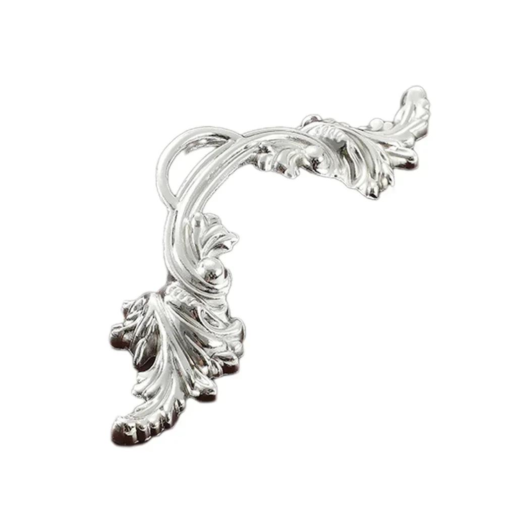 Retro Rukojeť dvířek Skříňky Starožitná Rukojeť Zásuvky Nábytek Tahací kování Evropská vyřezávaná Kuchyňská Skříňka Nábytkové knoflíky