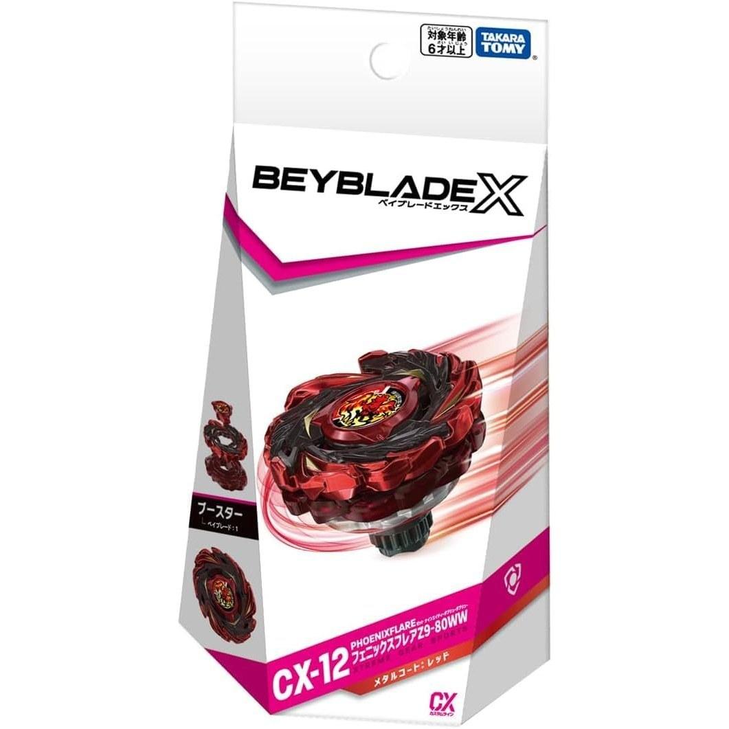 Takara Tomy Beyblade X CX-12 Booster Phoenix Flare Z9-80WW