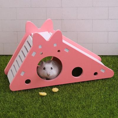 Hamster Spielzeug Set Zusammengebaute Hamster Rutsche Spielzeug Meerschweinchen Goldhamster Lustiges Hamsterhaus Nest Hamster Wippe Spielzeug Großhandel