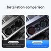 2Pcs Car Styling Coaster Waterproof PVC Non-Slip Mat Water Cup Pad Decorate Accessories For Mercedes Benz W211 W203 W204 W210 KR9