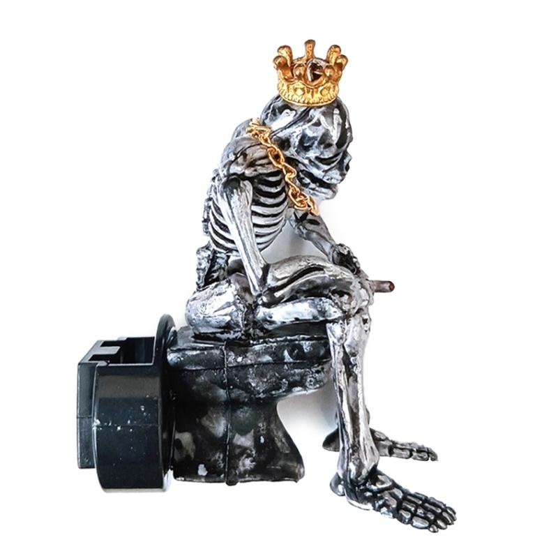 

Car Air Vent Air Freshener Halloween Skull Ornament Essential Oil Diffuser Vent Air Car Accessories