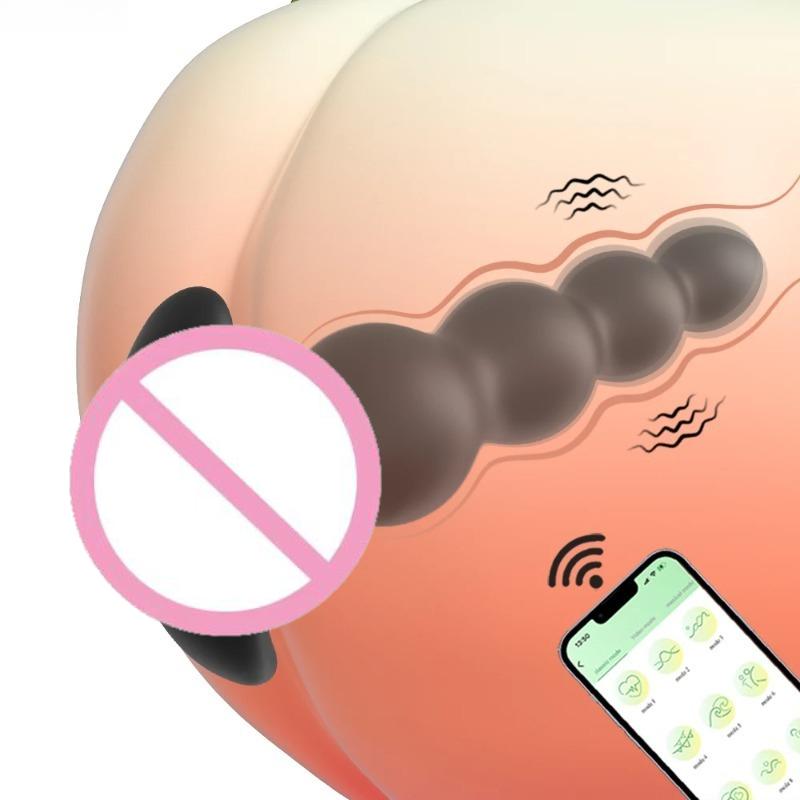 Bluetooth APP-Controlled Prostate Massager for MenWireless Anal Vibrator&Butt Plug, Dual-Stimulating Adult Sex Toy for Men&Women
