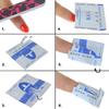 100 Pcs Quick Gel Polish Remover Bags Pads Foil Makeup Nail Art Cleaner