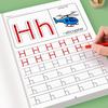 26 Alphabet Practicing Uppercase and Lowercase Letters English Coloring Book Pen Control Training Handwriting Practice Book