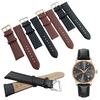 2Colors Genuine Leather Sport Bracelet Loop Band Watchstraps For Apple Watch 8mm-24mm Replacement Strap