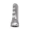 SZYUMO Universal Automotive Aluminum Brake Protection Wavy Decorative Handbrake Automotive Interior Accessory for Brake Lever Cover, Sleeve, (Silver)