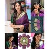 New Launch Soft Lichi Silk Jacquard Saree