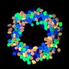 100/300/500Pcs Glow In The Dark Pebbles Resin Luminous Stones For Landscape Garden Paths Potted Plants Parks Aquarium Decoration