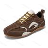 Mode Herren Retro Sportliche Freizeit Schuhe Flache Sohle Weiche Sohle Bequem 2025 Neu Frühling Mesh Atmungsaktiv Vielseitig Schnür-Sneakers
