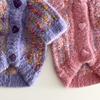 Winter Dog Clothes Fashion Solid Dog Cardigan Sweater Warm Soft Puppy Kitten Coat Cute Cat Knitted Sweater Yorkie Pet Costumes