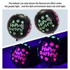 10PCS 12inch Fluorescent Balloon Glow In The Dark Glow Luminous Love Heart Latex Baloon For Wedding Birthday Party Decoration
