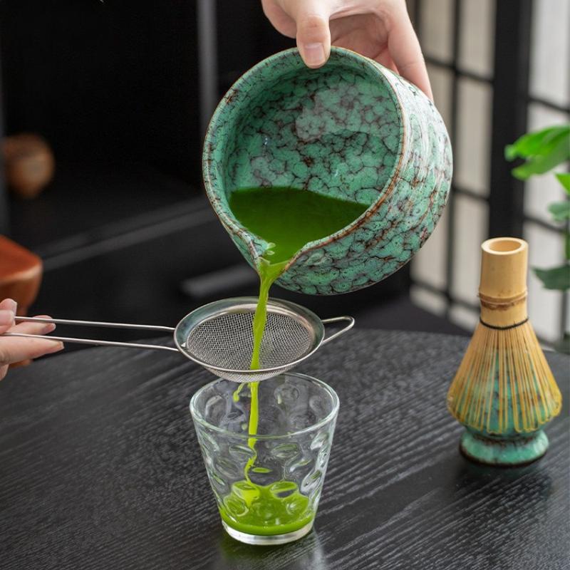 5/7-piece set Japanese Matcha Bowl Matcha Song Dynasty Tea Ordering Tools Ceramic Tea Bowl Teacup Stirrer Matcha Brush Tea