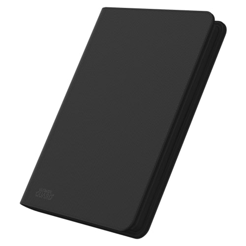 Ultimate Guard Zip Folio Xenoskin Black, 360 Pages, 18 Pockets Per Page (UGD010208)