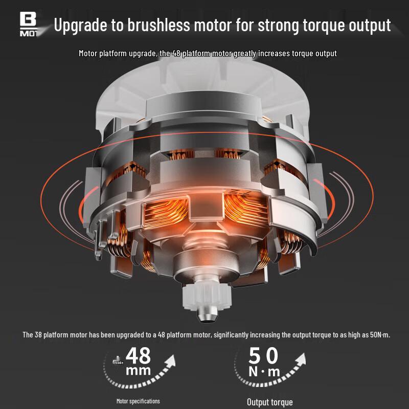 Dayi 20V Cordless Brushless Electric Drill Driver CN plug (adapter included)