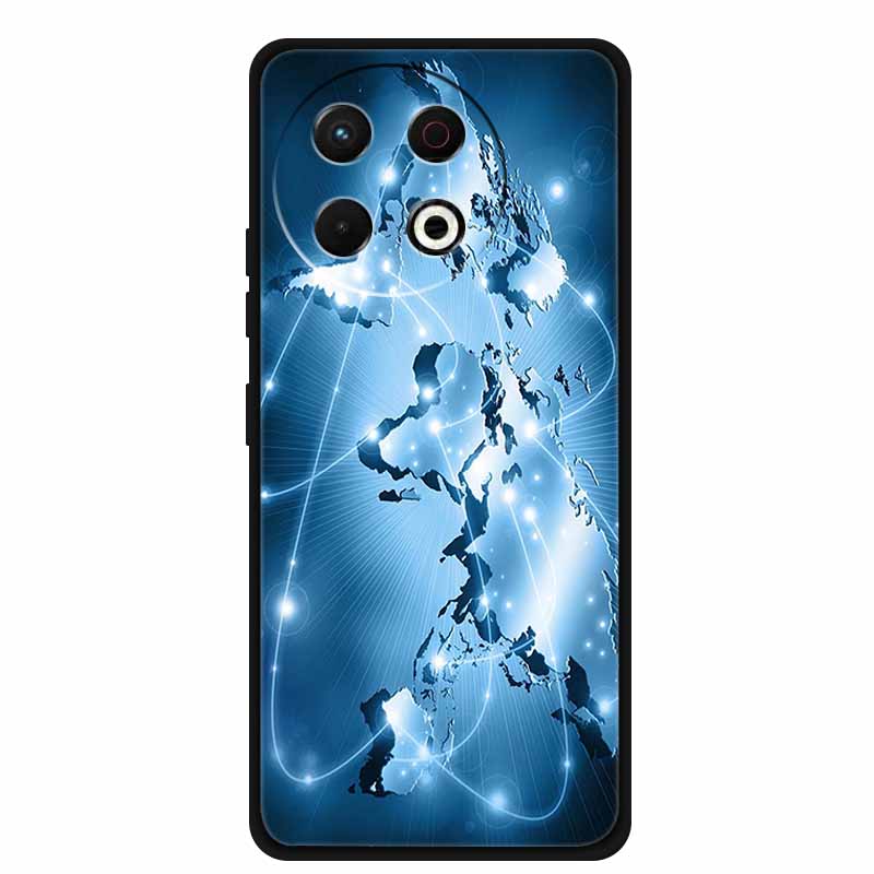 For Tecno Spark 30 Pro Phone Case 30Pro Coque Black Silicone Soft Back Cover Case For Tecno Spark30 Pro 4G Case Protective Shell