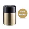 Velká kapacita 800ML/1000ML/1200ML Termoska na oběd Přenosné nerezové nádoby na polévku Vakuové baňky Termohrnek