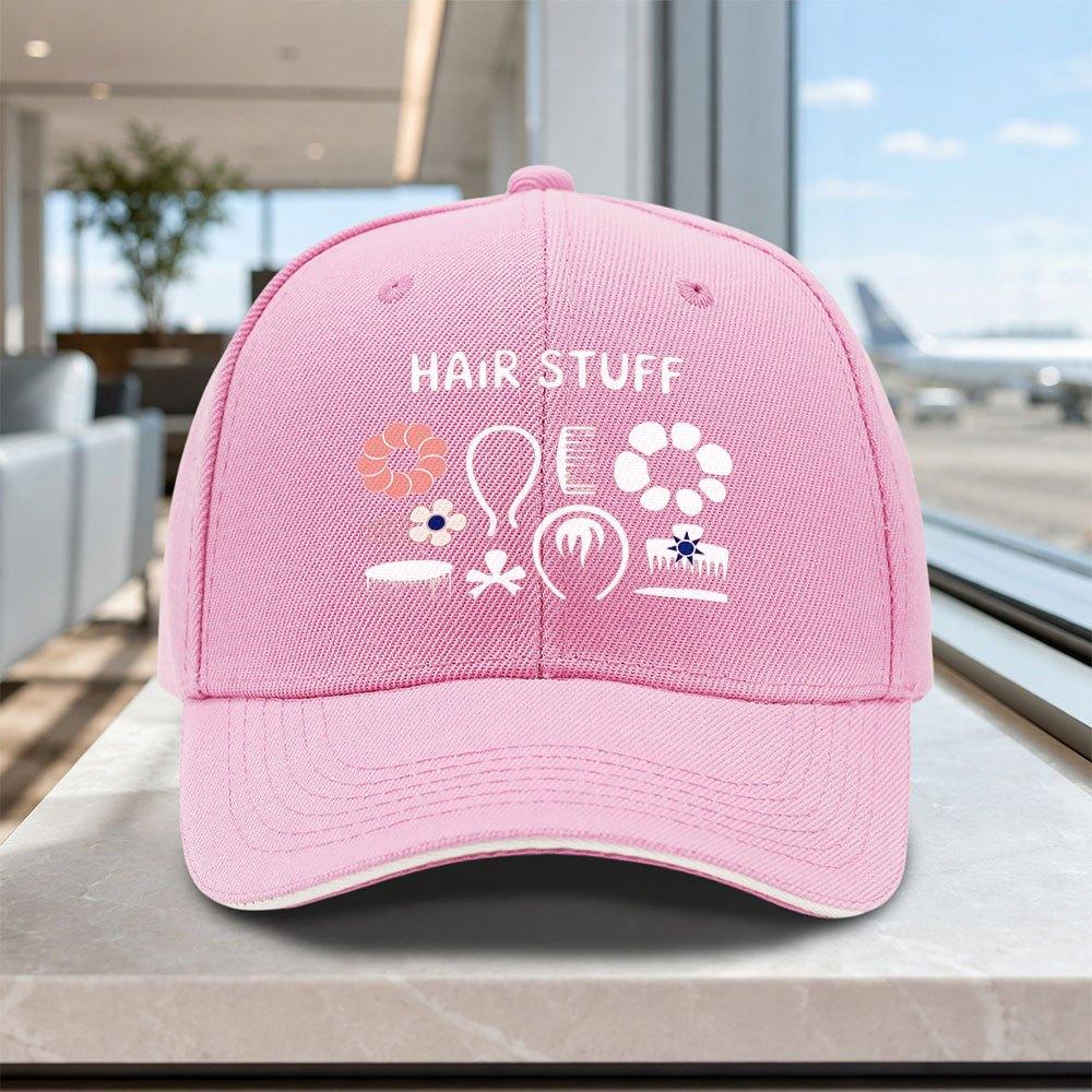 Adjustable Sandwich Baseball Cap Lightweight Printed Unisex Hat for Outdoor Weddings Parties