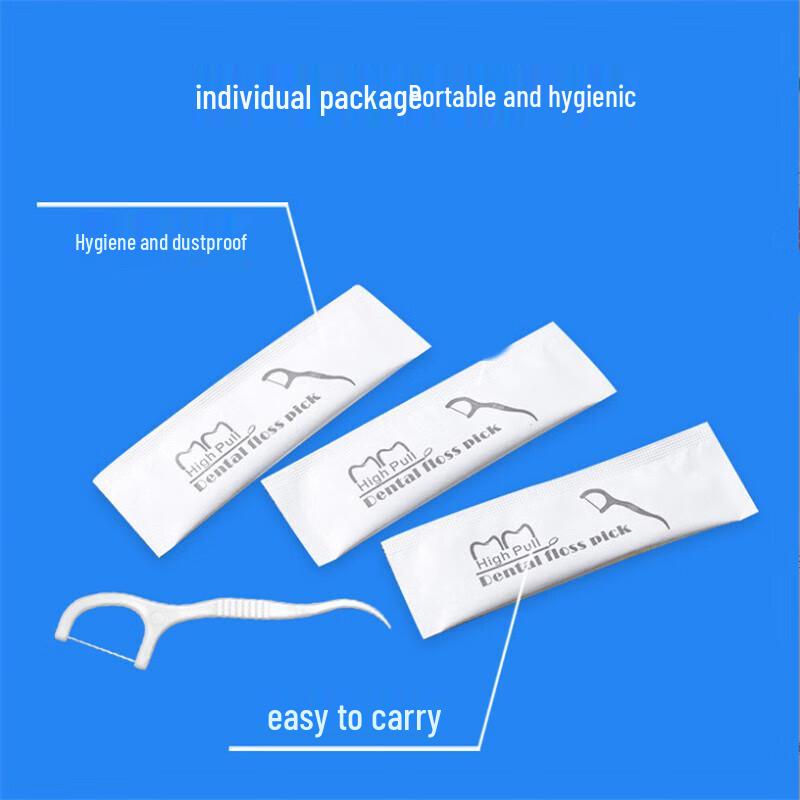 Dental Point Oral Care Individual Floss Picks (1000 Count)