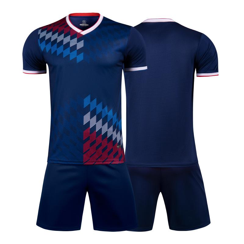 Football Jersey Set Men's Game Training Jersey Children's Adult Sports Jersey Football Jersey