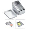 Small Soap Box with Drainages Holes Soap Organizer for Household and Travel Use