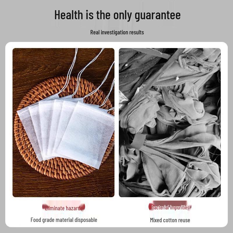 Ponyi Corn Fiber Disposable Tea and Seasoning Bags for Infusing