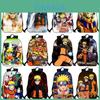 Stilfuld Anime Naruto Bogtaske Med Holdbart Design Og Justerbare Skulderstropper