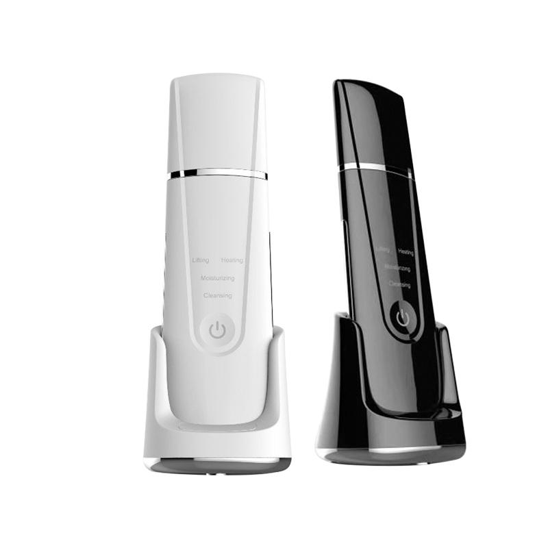 Multi-Functional Ultrasonic Skin Peeling Scrubber Facial Exfoliate Spatula for Body Nose Lips Cleansing