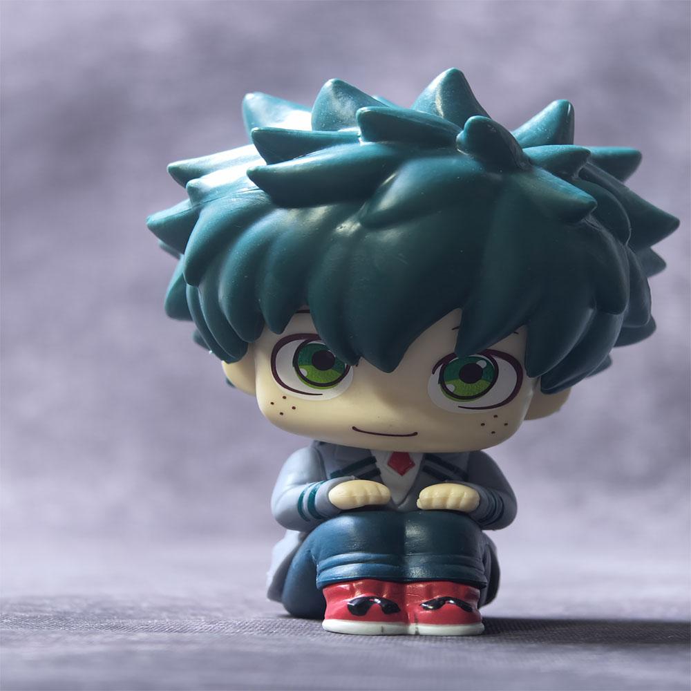 New Anime Model My Hero Academia Midoriya Izuku Bakugou Katsuki Shouto Todoroki Model Ornaments Model PVC Toy For Kids Gifts