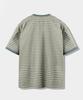 Dimiteulibeullaeg Vlad Blend Stripe Ringer Short Sleeve T-Shirt_Yellow & Green