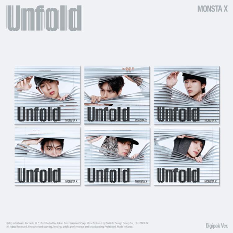 Monsta X [ENTFALTEN] US-ALBUM (DIGIPACK Ver.)