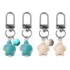 Unique 3D Keychain Stone Keychain Fashion Bag Pendant Turtle Bag Charm Alloy Acrylic Material Perfect for Fashion Lovers