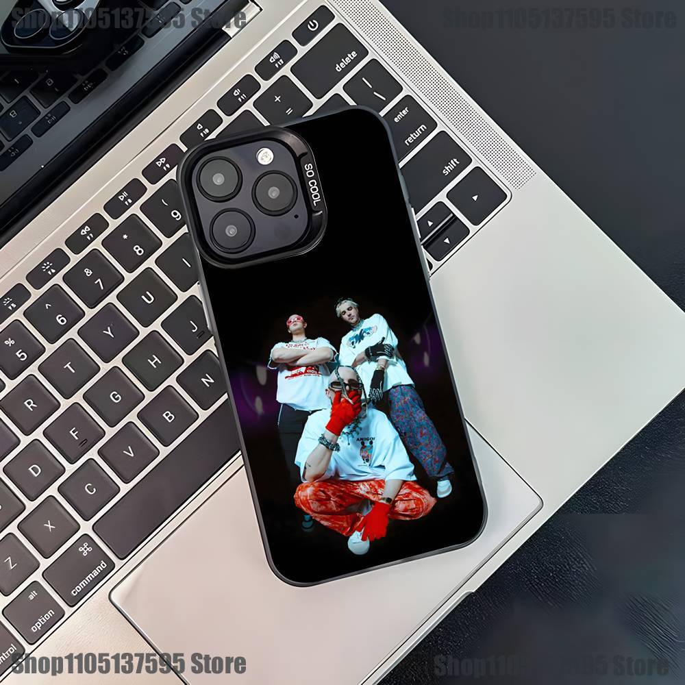 C-Chase Atlantic Music Group Phone Case For iPhone 17,16,15,14,13,12,11,Pro,XS,Max,Plus,Mini,SE4,E Black Matte Shockproof Cover