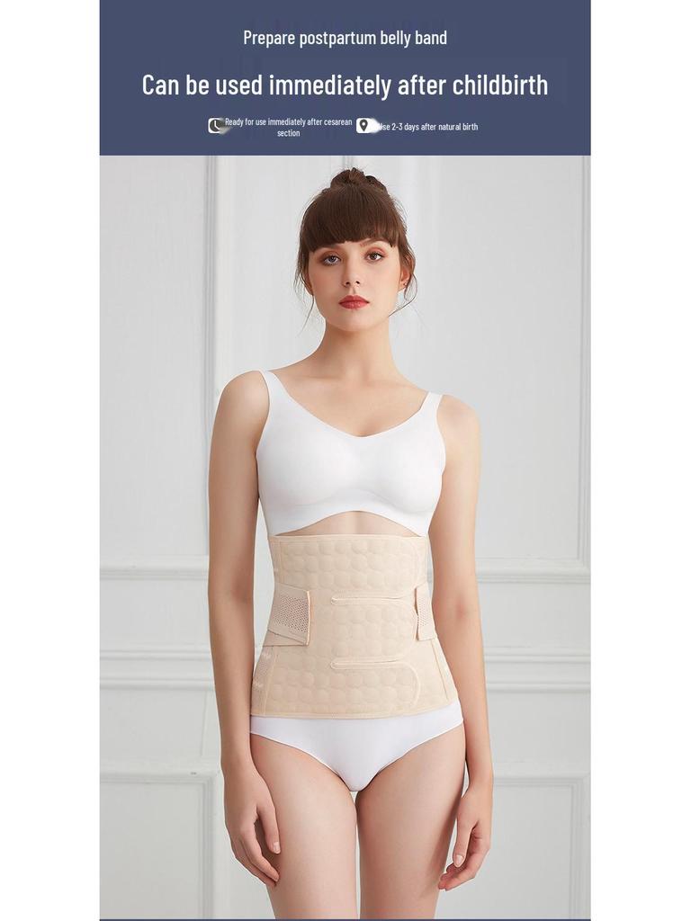 3-w-1 Poporodowy Pas Brzuszny i Talia dla Cesarskiego Cięcia i Porodu Naturalnego, Rozmiar Plus