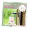 [EXCEART] 2pcs Key Chain Pendant Keychain for Backpack Plush Dog Kids Cute Plush Keychain Key Chain Ring Key Ring Bear